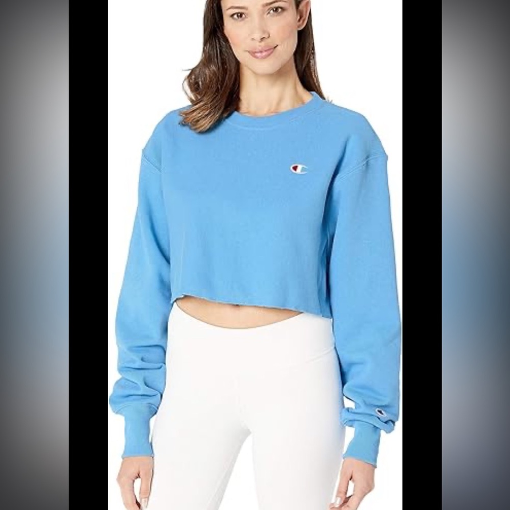 Small champion cropped sweatshirt - worn maybe 2 times